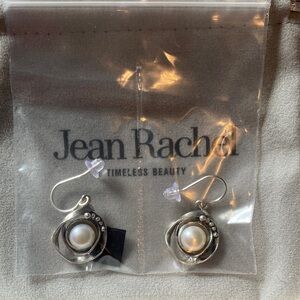 NWT Jean Rachel Timeless Beauty Pearl Earrings